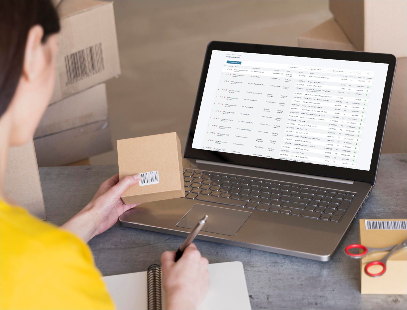 Pengelolaan Barang Masuk & Keluar dengan Aplikasi Warehouse - JMC Indonesia