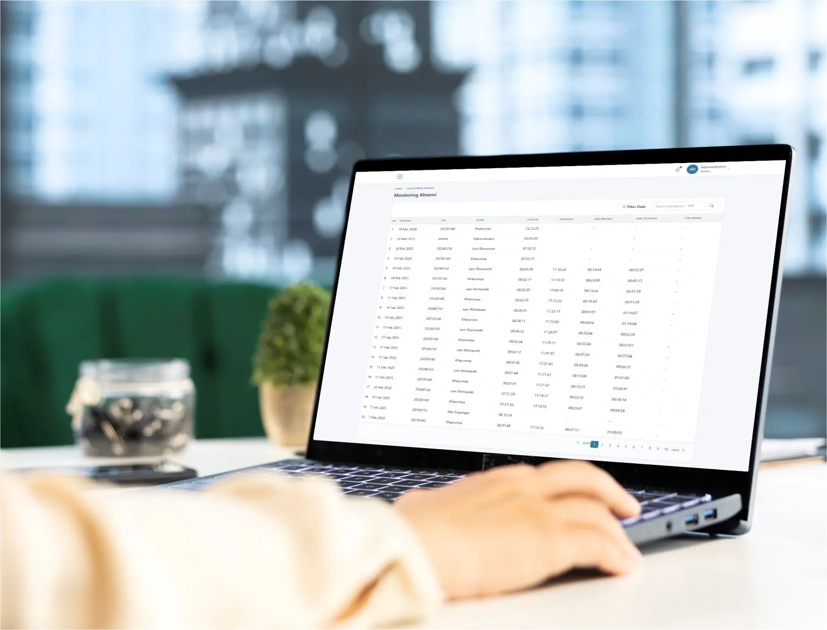 Pencatatan Jam Kerja - JMC Indonesia