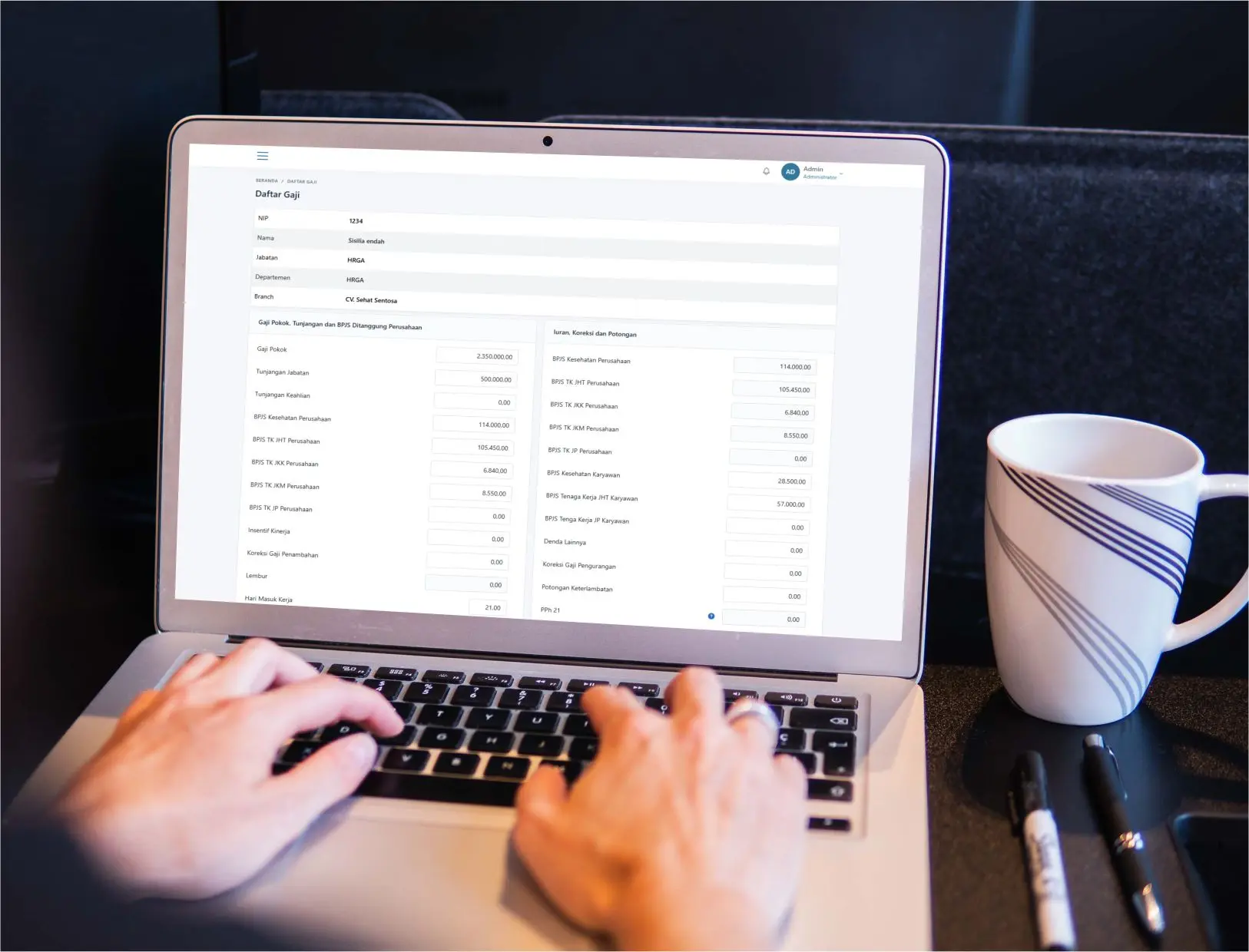 Fitur Koreksi Gaji - JMC Indonesia